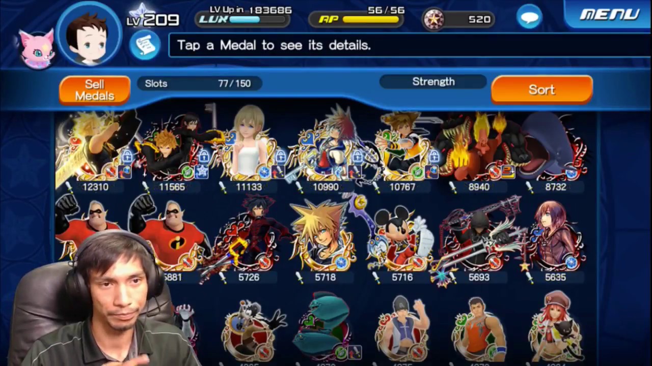 NEW Prime Roxas & Xion Medal! - KHUx Update 8/11/18