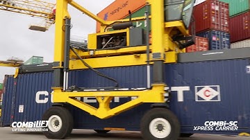 Combilift XPRESS CARRIER: Handling Containers at the Docks