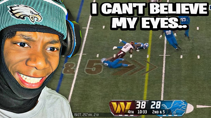 WTFF??! Reacting to Washington Commanders vs. Detroit Lions | 2024 Divisional Round Game Highlights!
