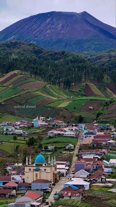 desa terindah di tegal #gunungslamet #tegal #bumijawa #sawangan #shorts