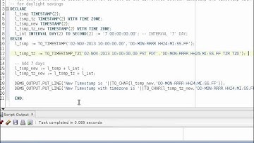 13 Interval Datatype in PL SQL