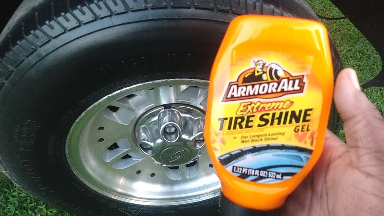 Armor All Extreme Tire Shine Gel - REVIEW! + Before/After 