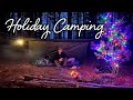 Surviving winter under a tarp shelter solo  camping northern michigan