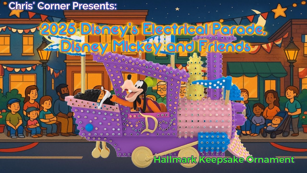 2025 Disney’s Electrical Parade | Mickey and Friends | Hallmark Keepsake Ornament Review