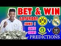 Football prediction today 01062024   betting tips today  europa champions league