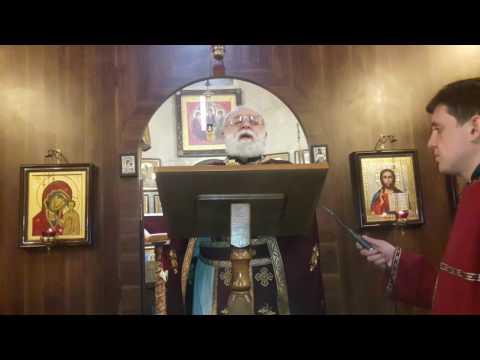 დეკანოზი დავით დათუაშვილი - 02.04.2017 ( ღირსი მარიამ მეგვიპტელი )