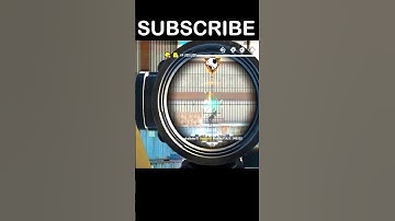 AWM Running Headshot 🚀 #freefire #shorts