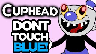 CUPHEAD: Don't Touch the Color Blue Challenge!