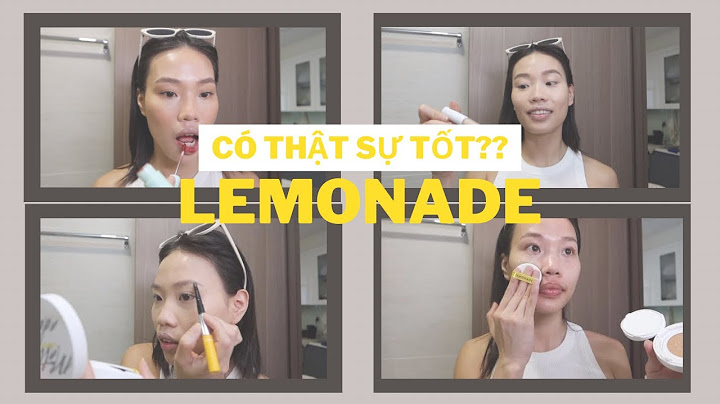 Son lemonade so sánh với các son khác