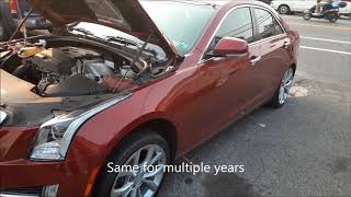 Cadillac ATS Battery Location & How to Jump Start