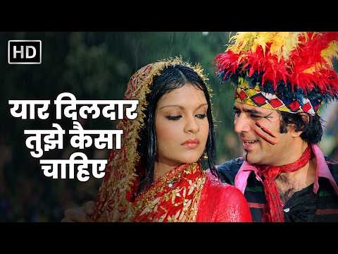 Yaar Dildar Tujhe Kaisa Chahiye | Rajesh Khanna & Zeenat Aman | Chhailla Babu | Evergreen Hindi Song