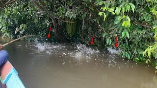 PESTA STRIKE SAAT AIR SUNGAI LAMANDAU MASIH BANJIR