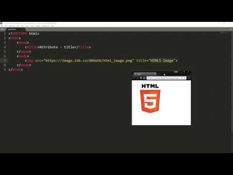 HTML Attribute "title"