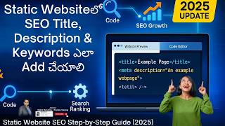 How to Add & Update SEO Title, Description & Keywords in Static Website  Step by Step SEO Guide 2025