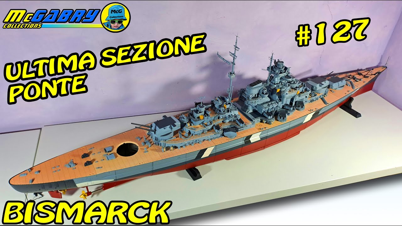 Modellino Nave Corazzata Bismarck In Scala 1:1250 - Deagostini KZ01 Diecast