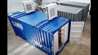 It's here! 500+ kWh Containerized Industrial Energy Storage Seen from Inside