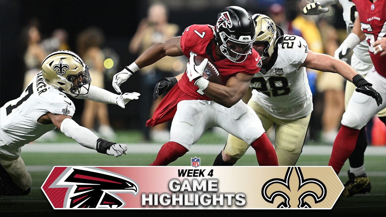[NFL] Atlanta Falcons vs New Orleans Saints Game Highlights | 2026 NFL Season Week 4