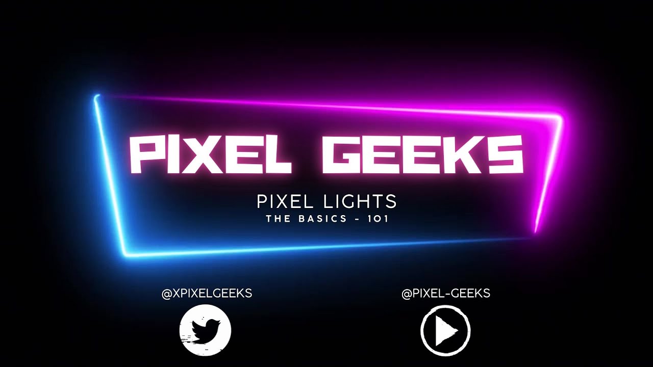 What are Pixel Lights (Addressable - RGB) basics - 101 - YouTube