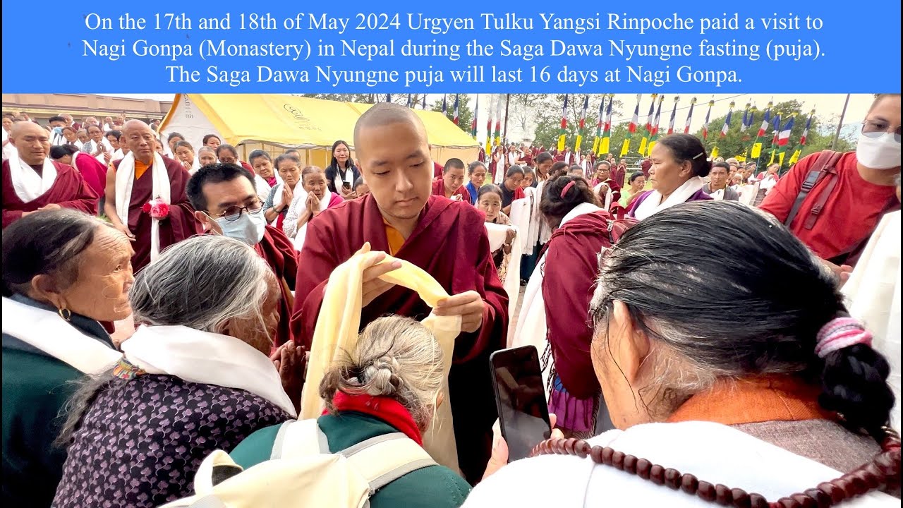 Urgyen Tulku Yangsi Rinpoche paid a visit to Nagi Gonpa