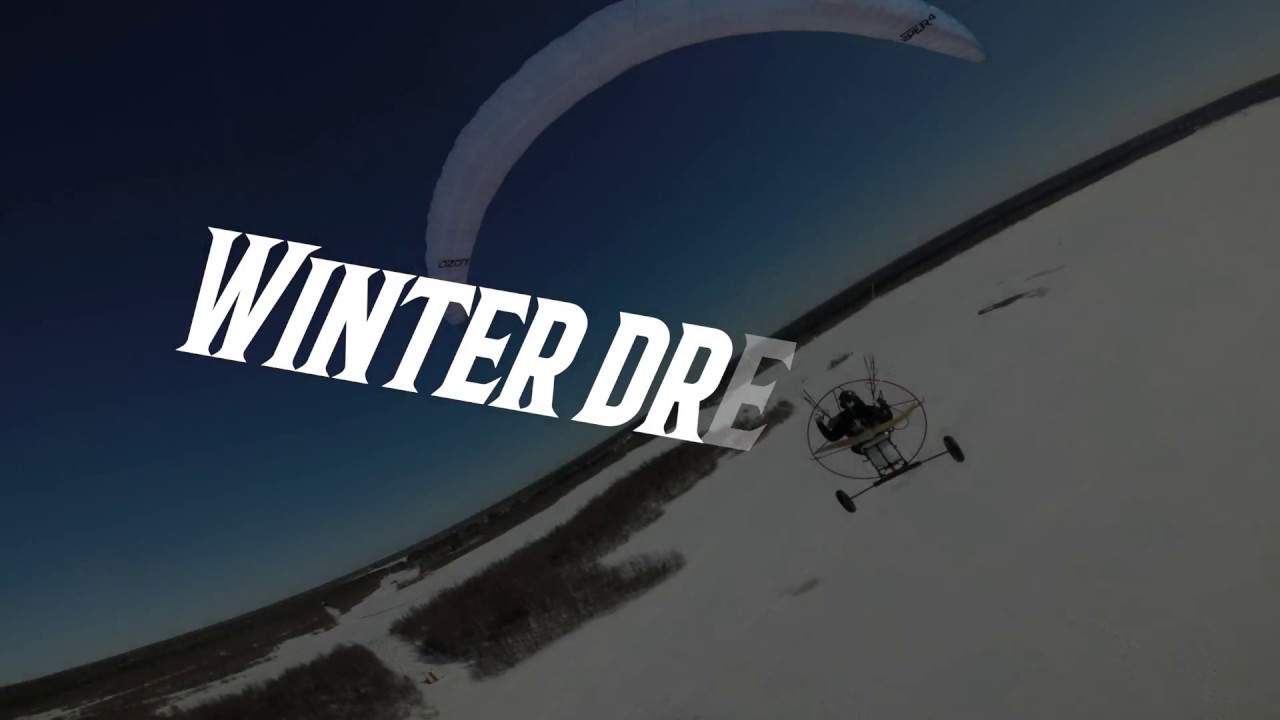 Winterdreaming of summer flying sand dunes