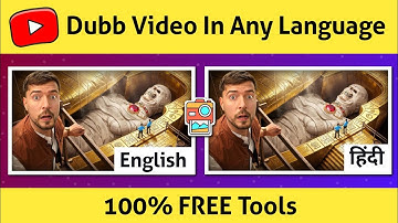 Top 5 Ai Tools For Free Video Dubbing 🔥 | Mr Beast Video Hindi Dubbing