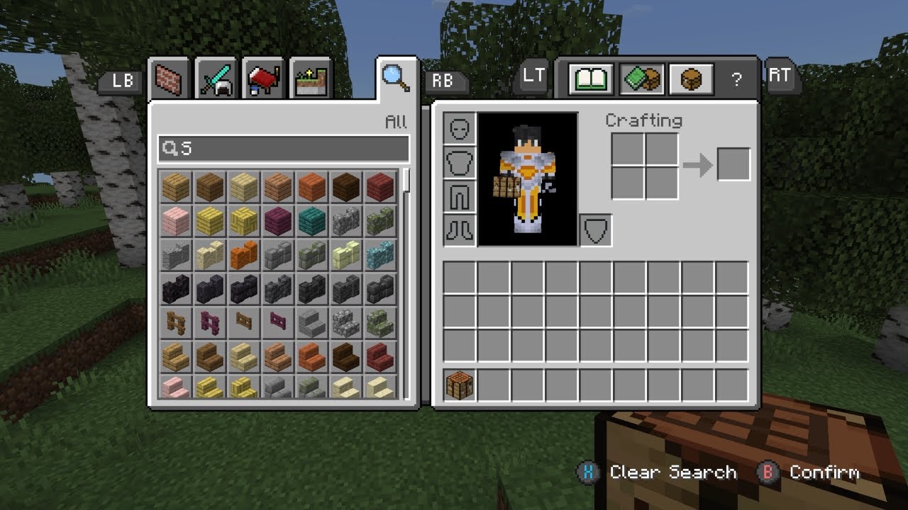 Minecraft - Crafting Basic Tools - YouTube