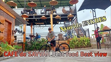 Nyoride ENKRES Cafe de Savvah Tulungagung