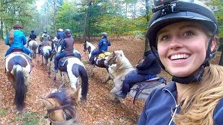 In westernstijl galopperen over de Veluwe met Paarden YouTubers | Vlog #71