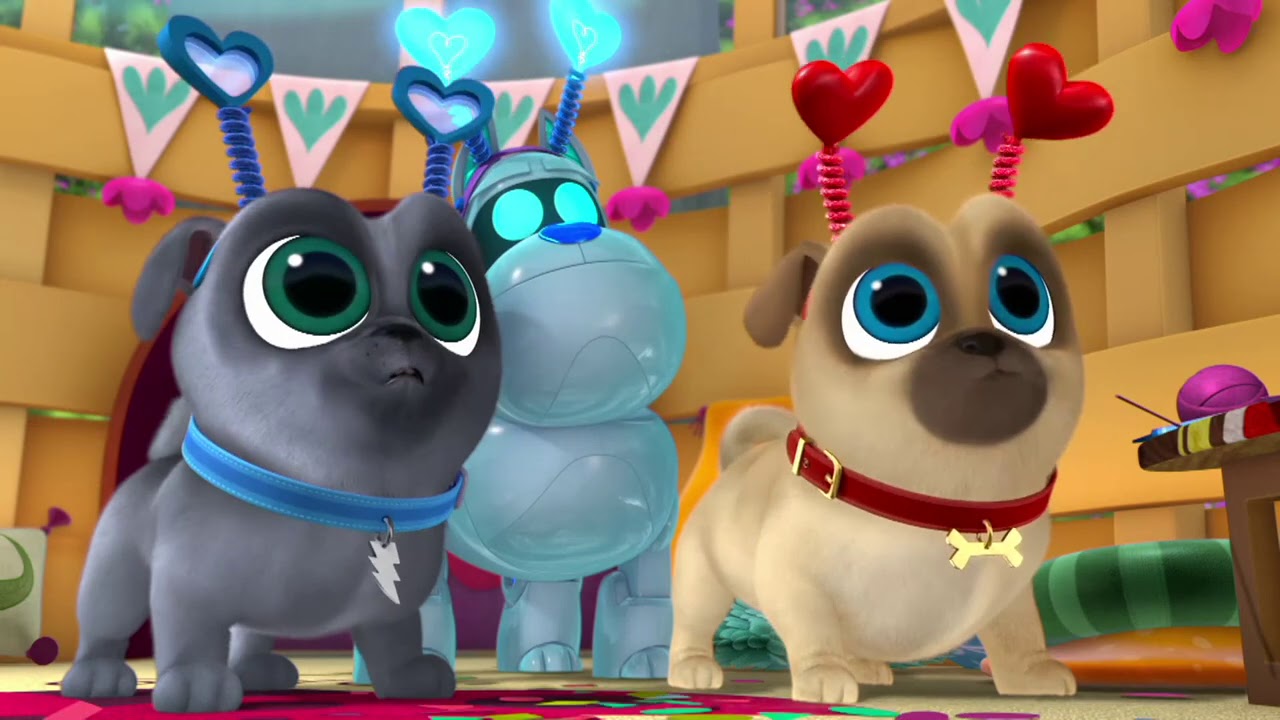 Puppy Dog Pals – Clip | Valentine Surprise | Disney Jr