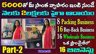 Rajeshwari Enterprises Business Opportunities👌Low Investment High Profit Business Ideas in telugu