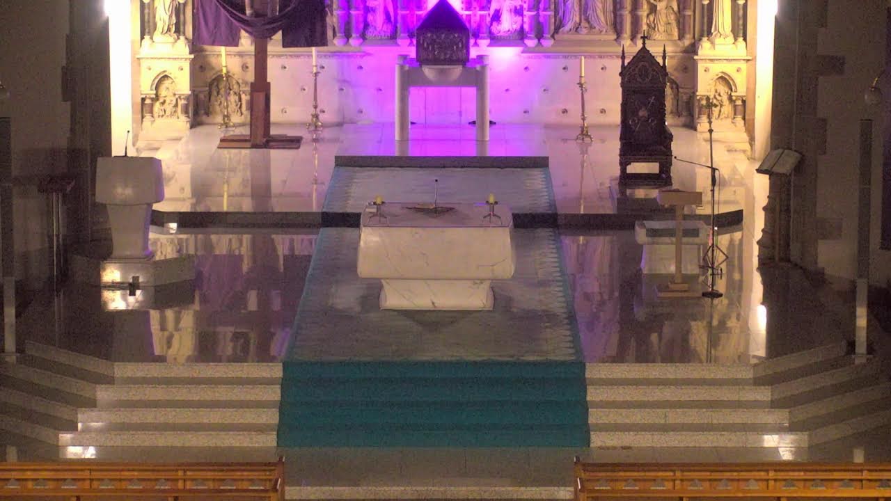 19:30pm - Mass followed by Rosary & Night Prayer from St. Eugene's Cathedral, Derry