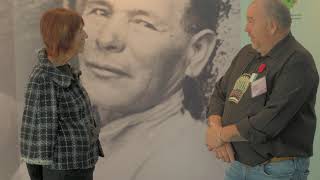 Barb Gray interviews Sam Glode's Great, Great Grandson Jeff Purdy at the Canadian Museum of History