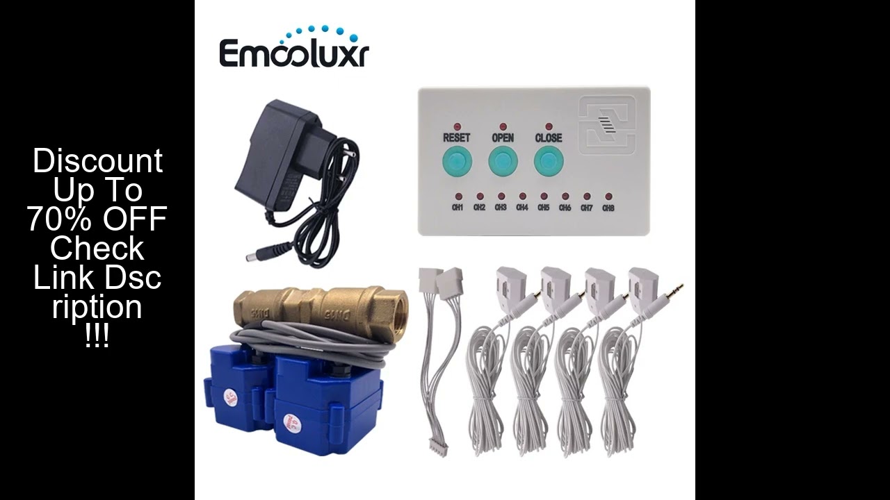 Home Alarm Water Leakage Protection Independent Water Leak Sensor Detector Flood Alert Overflow Secu