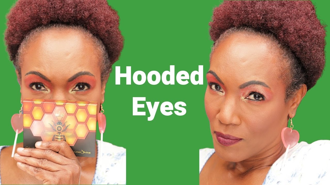 Hooded Eyes Makeup \ Two Color Eye Look on Hooded Eyes YouTube