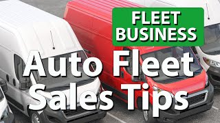 How To Sell Cars To Fleet Government and Leasing Companies Top Tips for Success