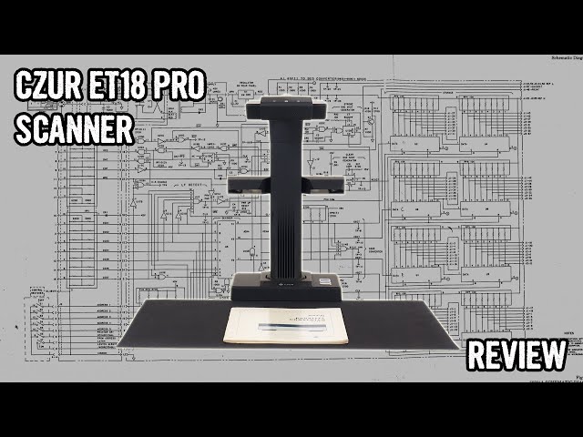 Archiving vintage documentation: CZUR ET18 Pro Scanner Archiving vintage documentation: CZUR ET18 Pro Scanner