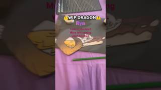 WIP DRAGON!! Lore in desc | #sunsetsigma #vecna #dragonpuppets #art #arttools #dothingsyoudontwantto