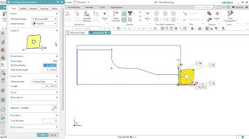 NX TURNING TUTORIAL For Biggener | CNC Turning | CNC programing Hindi | How to