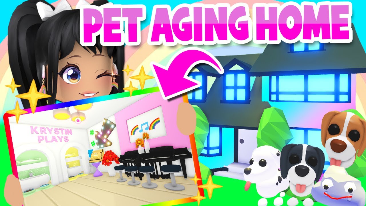 NEW* PET AGE UP HOUSE in ADOPT ME! Let's Build (roblox) 