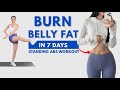 BELLY FAT BURNING EXERCISES IN 7 DAYS🔥ALL STANDING ABS Workout | No Jumping | Emma Fit