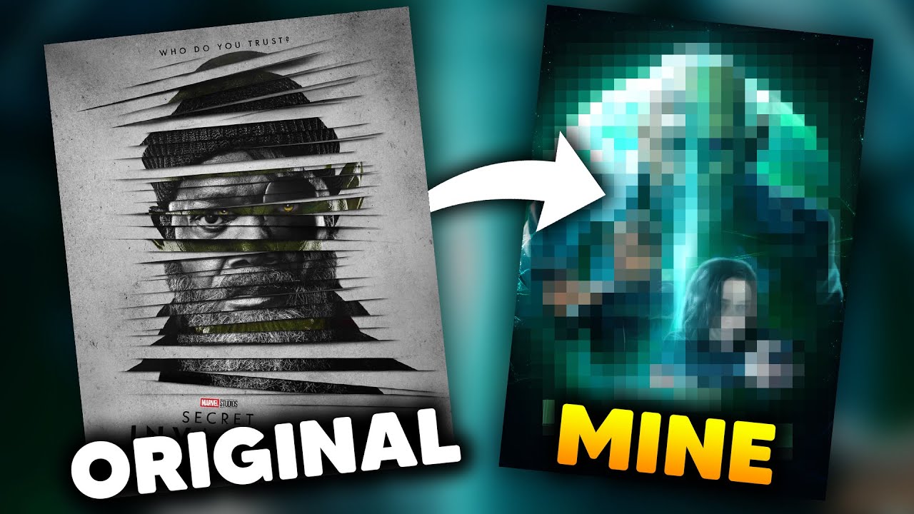 Making Secret Invasion Poster In Photoshop | Speed Art - YouTube