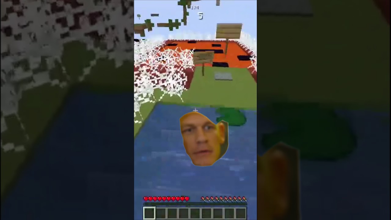 unlucky In Parkour #minecraft #minecraft #hypegaming #hype #comedy #funnymoments #funbymeme