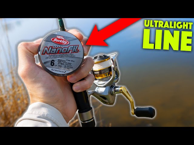 Fishing With BERKLEY NANOFIL [Ultralight Line] 