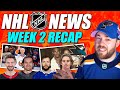 Monday NHL News! Week 2 Recap!