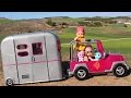 Aventuras Bebés Nenuco Hermanitas Traviesas y los Ksi Meritos van de Excursión con la Autocaravana