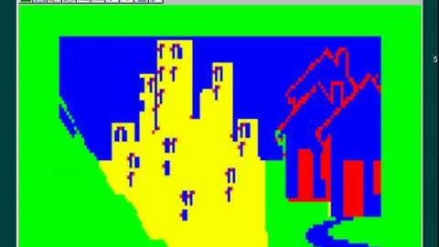 city scrolly on the VZ-200/VZ-300 emulator.