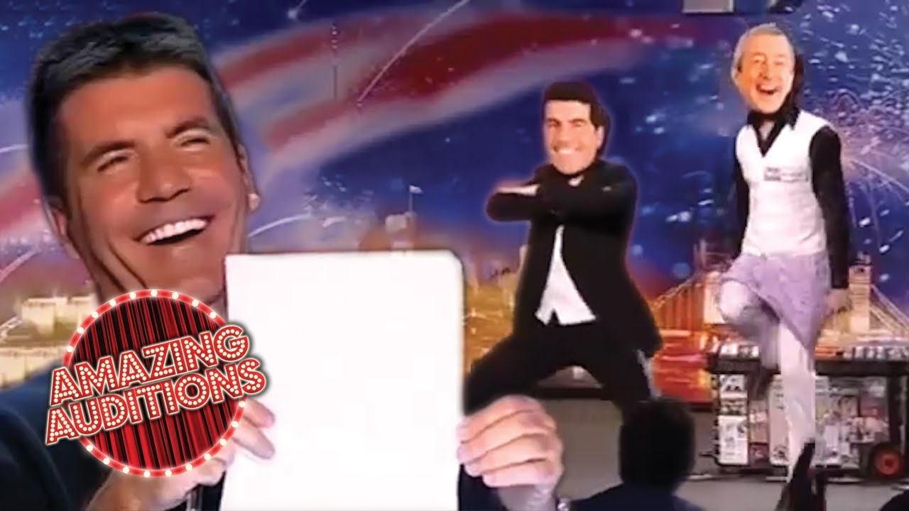 Simon Cowell And Louis Walsh's HILARIOUS Disco Dance On BGT?! | Amazing Auditions