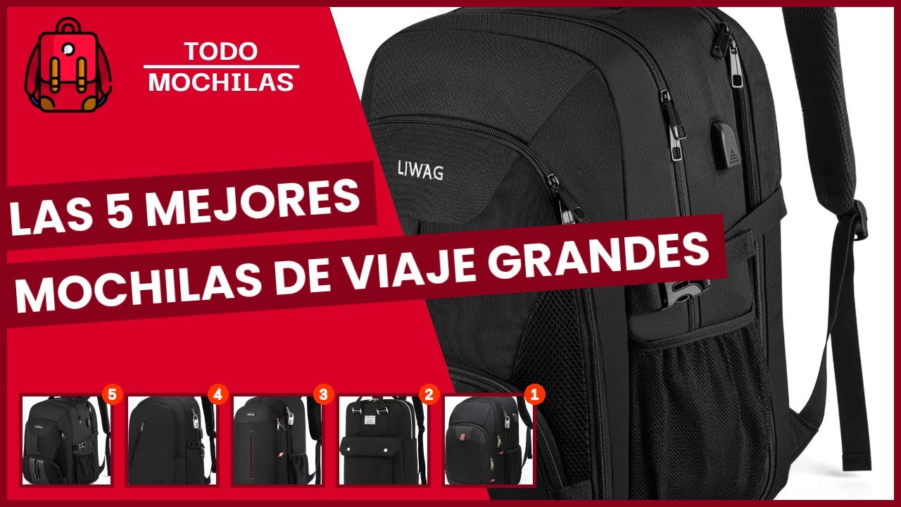 Las 5 mejores mochilas de viaje para hombre - Blog Moda Hombre