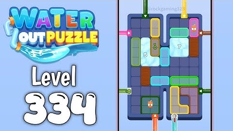 Water Out Puzzle Level 334 Walkthrough