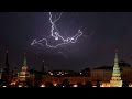 Lightning storm over Moscow / Гроза над Москвой